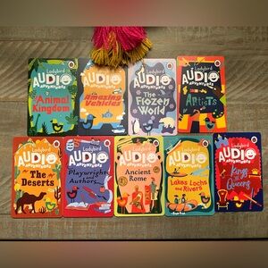 Audio Adventures Kids Toy Cards